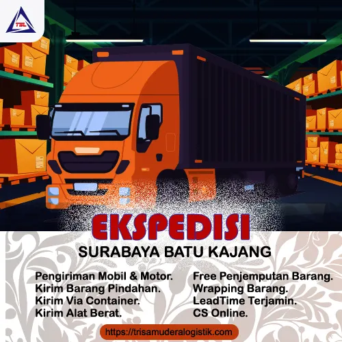 Ekspedisi Surabaya Batu Kajang murah