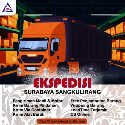 ekspedisi surabaya sangkulirang