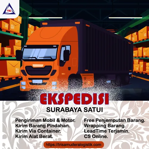 Ekspedisi Surabaya Satui murah