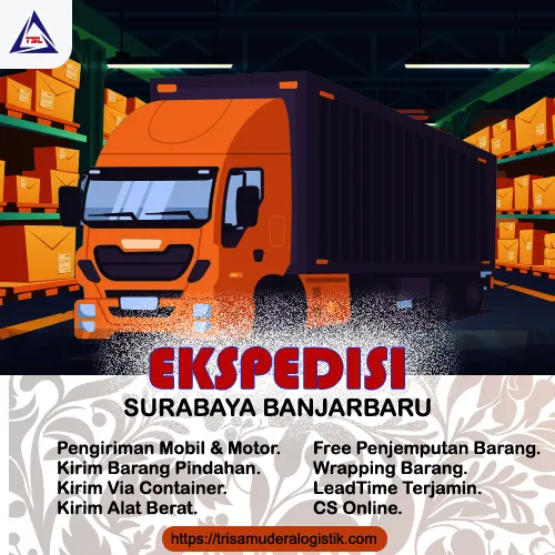 Ekspedisi Surabaya Banjarbaru murah