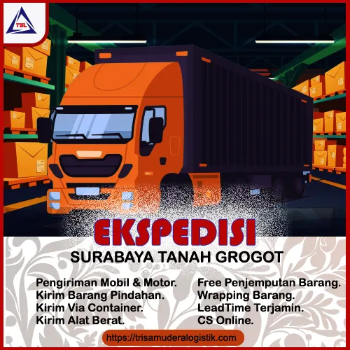Ekspedisi Surabaya Tanah Grogot murah