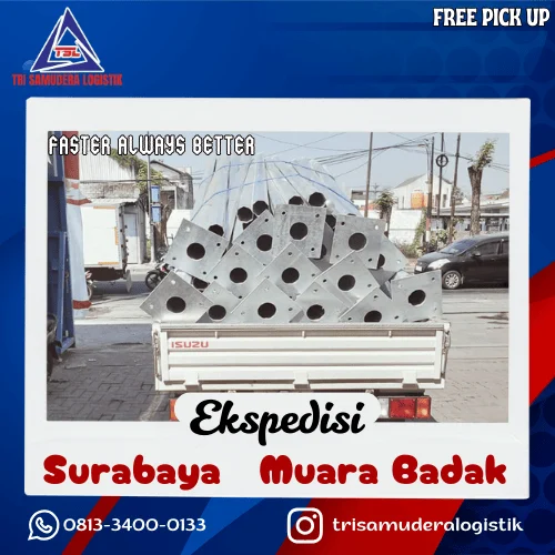 Ekspedisi Surabaya Muara Badak murah