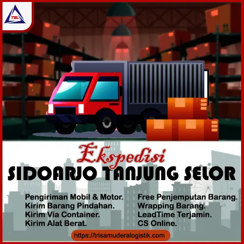 ekspedisi sidoarjo tanjung selor